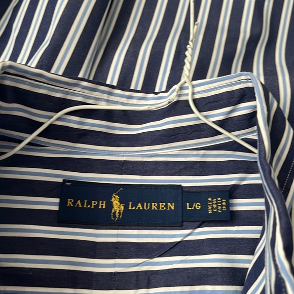 Ralph Lauren Men’s Long Sleeve button down striped shirt - Picture 3 of 7